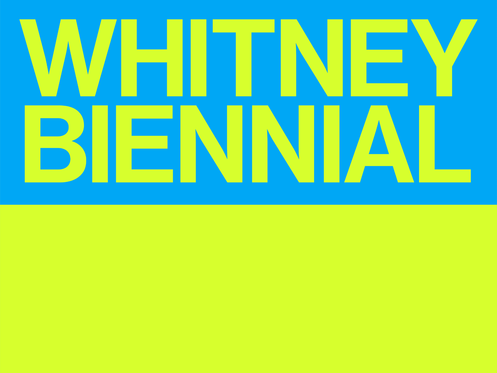 Whitney Biennial 2026